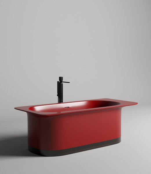 Ванна из литьевого мрамора Salini NINFEA  180x82 102721MRF